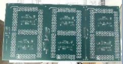 แผ่น pcb พร้อม 7segment 6นิ้ว 3 หลักพร้อมวงจรขับ